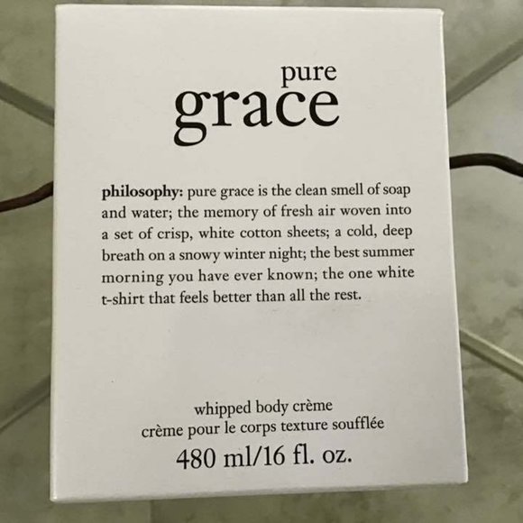Philosophy Pure Grace Whipped Body Creme 16 oz - Picture 2 of 2